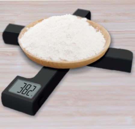 ACCT Mini Food Scale Travel Scale for Food, Small Folding Digital Kitchen Scale, Collapsible Mini Pocket Scale Grams and Ounces, Perfect for Diet Calorie Control Compact Kitchen, Black von ACCT