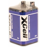 4R25 Blockbatterie mit 6 v - 9500 mAh Baustellenleuchte , Beleuchtung usw. - Xcell von XCell