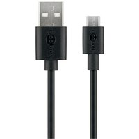 USB-Kabel 1m usb-a USB-MicroB Steck 4p 2p 46800 - Wentronic von Wentronic