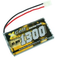 Accucell - xcell Ni-MH Akku 114363 RC-Pack, 9,6 v, 1300mAh, L4x2 von ACCUCELL