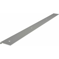 Accuride - schüco Arbeitplatten-Abschlussprofil Anschrauben 630 mm Alu Silber eloxiert von ACCURIDE