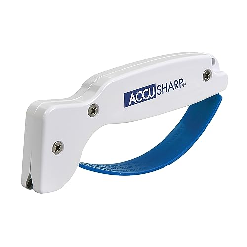 AccuSharp Messerschärfer, Blau/Weiß, ACCU-001W von ACCUSHARP