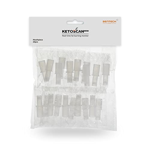 20 Stück KETOSCAN Mundstücke - für ACE KETOSCAN mini & lite - einzeln hygienisch verpackt - Original Ersatz-Mundstück von ACE