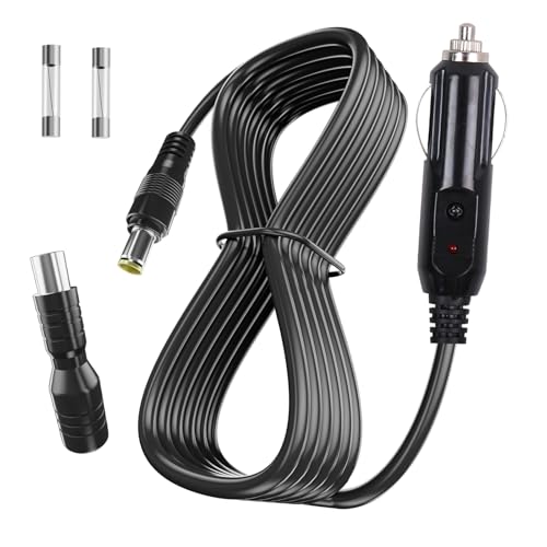 12V/24V Auto Ladekabel Kompatibel mit Jackery Portable Power Station 14AWG Auto Ladekabel Explorer 1000 500 880 550 300 290 240 160 Solargenerator E2000Pro E1500 E1000pro, mit DC7909+DC8020 12V/24V Auto Ladekabel Kompatibel mit Jackery Portable Power Station 14AWG Auto Ladekabel Explorer 1000 500 880 550 300 290 240 160 Solargenerator E2000Pro E1500 E1000pro, mit DC7909+DC8020 von ACEANEA