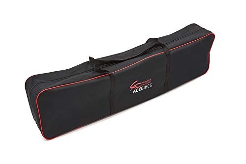 Ace Bikes AceBikes Faltbare Motorrad Rampen Tragetasche Schwarz 120x17x32cm von ACEBIKES
