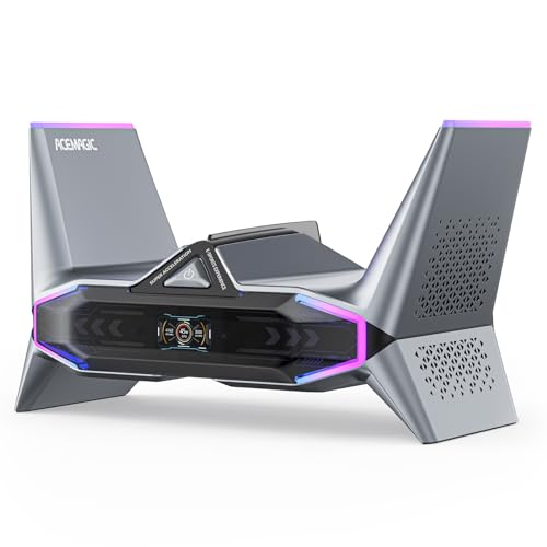 M2A Starship Mini Gaming PC, Ιntel i9-12900H (14C/20T, bis zu 5.0GHz), RTX3080M Graphics, 32GB DDR5 1TB NVME SSD Micro Desktop Computer Unterstützt vier Bildschirme| WiFi6 | Dual 2.5G LAN |8K|Type-C von ACEMAGIC