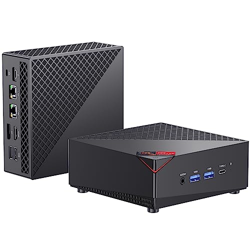 ACEMAGICIAN AM06 Pro Mini PC, 16GB DDR4 512GB NVME SSD Mini Computer mit 4K Triple Display | Typ-C | Dual Ethernet | WiFi 6 | BT 5.2 ACEMAGICIAN AM06 Pro Mini PC, 16GB DDR4 512GB NVME SSD Mini Computer mit 4K Triple Display | Typ-C | Dual Ethernet | WiFi 6 | BT 5.2 von ACEMAGICIAN