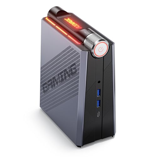ACEMAGICIAN Mini PC Gaming AMD Ryzen 7 8845HS(8C/16T,4nm,bis zu 5,1 GHz), 32GB DDR5 5600MHz, 1TB NVME PCIe4.0 SSD,AMD Radeon 780M Micro Desktop Computer mit 3-Modi-Anpassung|RGB|WIFI6|Dual Lüfter von ACEMAGICIAN