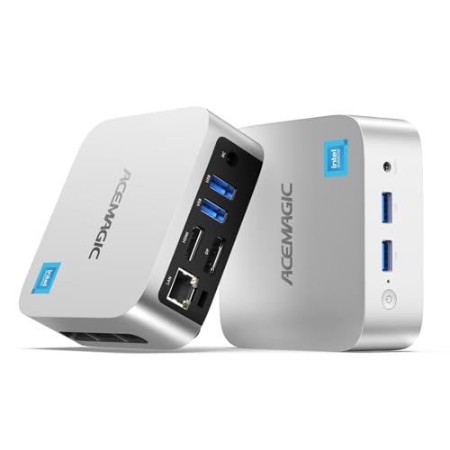 ACEMAGICIAN Mini PC 16GB DDR4 512GB SSD, Шin11 Ιntel Twin Lake N150(Bis zu 3.6GHz) Micro Desktop Computer von ACEMAGICIAN