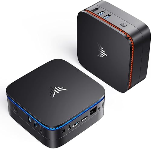 ACEMAGICIAN AK1PRO Mini PC N5105 2.9GHz 16GB RAM 512GB SSD M.2 Micro Desktop Computer, 4K UHD, WLAN, Gigabit Ethernet, HDMI X 2 für Business, Heimkino, W11 Pro von ACEMAGICIAN