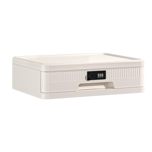 ACESOME Abschließbare Medikamentenbox, Abschließbare Box aus ABS, Box Abschließbar Ausziehbar, Medikamenten Aufbewahrung, Kann Nicht zerlegt Werden (33.5 x 26.5 x 10cm) von ACESOME ㅤ
