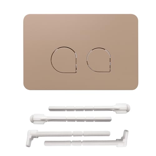 ACESOME Für Geberit Betätigungsplatte Sigma 01 Sigma10 Sigma20 Sigma21 Sigma30 Sigma50 Sigma60, Doppelbetätigungsplatte Drückerplatte für 2-Mengen-Spülung (Khaki) von ACESOME ㅤ
