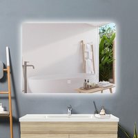 70 x 50 cmWandspiegel Badspiegel mit Beleuchtung LED Badezimmerspiegel Kaltweiß Dimmbar, LED Memory Funktion von ACEZANBLE