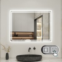 80 x 60 cm Beschlagfrei+3 Lichtfarben Dimmbar+Bluetooth+LED Memory Funktion 80 x 60 cm Beschlagfrei+3 Lichtfarben Dimmbar+Bluetooth+LED Memory Funktion von ACEZANBLE