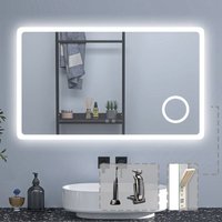 Acezanble - Badezimmerspiegel Wandspiegel led Badspiegel mit steckdose Bluetooth 3 farben Dimmbar Memory Funktion 120x70cm Acezanble - Badezimmerspiegel Wandspiegel led Badspiegel mit steckdose Bluetooth 3 farben Dimmbar Memory Funktion 120x70cm von ACEZANBLE