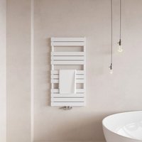 Acezanble - aica Sanitär Design Heizkorper Badheizkörper Paneelheizkörper Weß Vertikal 1200x600mm 818W von ACEZANBLE