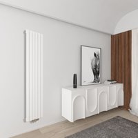 Design Heizkorper Flachheizkörper Vertikal 1800x450mm Einlagig Weiß Flach Mittelanschluss 991W von ACEZANBLE