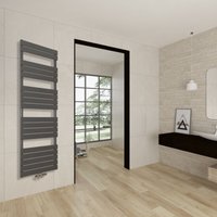 Acezanble - Design Heizkorper Paneelheizkörper Badheizkörper Anthrazit Vertikal 1800x500mm 995W von ACEZANBLE