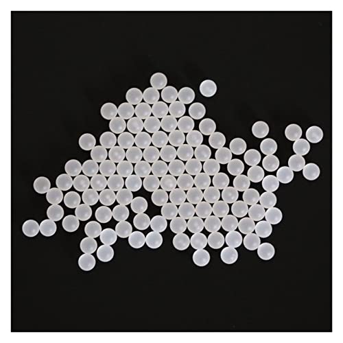 ACICS 4mm 100pcs Polypropylen (Pp) Kugel Feste Plastikkugeln Compatible with Kugelventile und Lager von ACICS