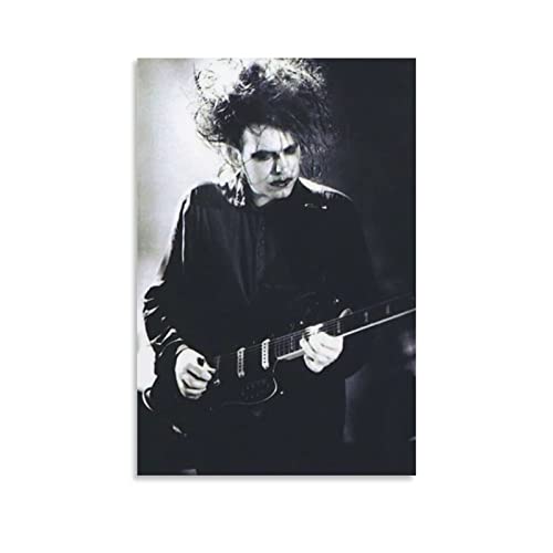 ACIDI Leinwand Wandkunst Malerei 60 * 90cm Robert Smith Poster Wohnzimmer Schlafzimmer Malerei Artwork Kein Rahmen von ACIDI