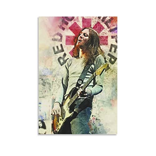 ACIDI Leinwandplakat 50 * 70cm John Frusciante Bilderdruck Moderne Familie Schlafzimmer Dekor Poster Kein Rahmen von ACIDI