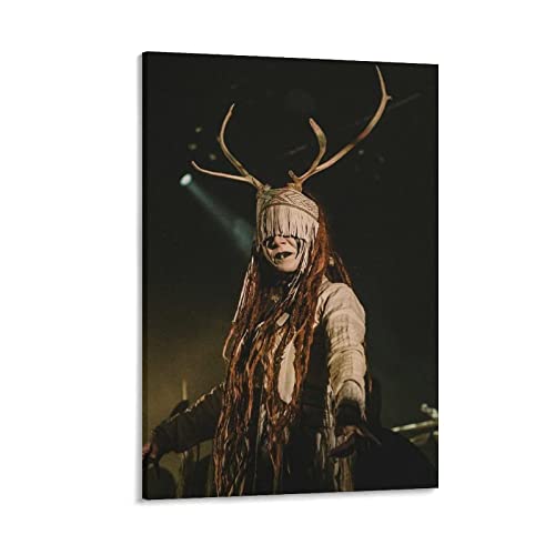 ACIDI Leinwandposter 60 * 90cm Music Band Heilung Maria Franz Show Kein Rahmen von ACIDI