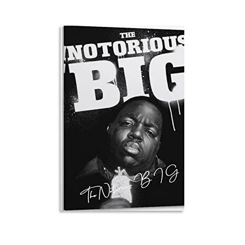 ACIDI Malerei auf Leinwand 60 * 90cm The Notorious B.I.G. (5) Poster, dekoratives Gemälde,Wohnzimmer, Poster, Schlafzimmer, Gemälde Kein Rahmen von ACIDI