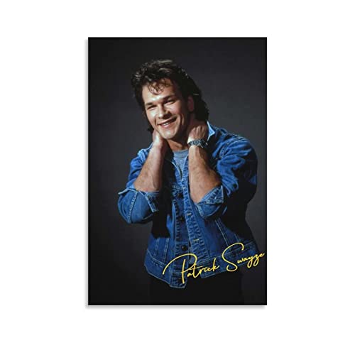 ACIDI Poster Und Gedruckte 50 * 70cm Patrick Swayze Poster Dekoration Wohnzimmer Schlafzimmer Malerei Kein Rahmen von ACIDI