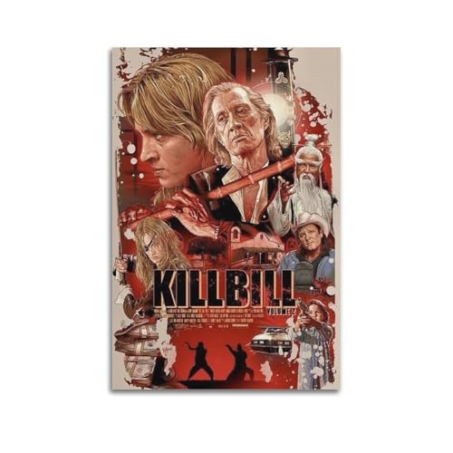 ACIFHGUE Kill Bill 2 Filmposter, dekoratives Gemälde, Leinwand, Wandposter und Kunstdruck, moderne Familienschlafzimmer-Dekoration, Poster, 30 x 45 cm ACIFHGUE Kill Bill 2 Filmposter, dekoratives Gemälde, Leinwand, Wandposter und Kunstdruck, moderne Familienschlafzimmer-Dekoration, Poster, 30 x 45 cm von ACIFHGUE