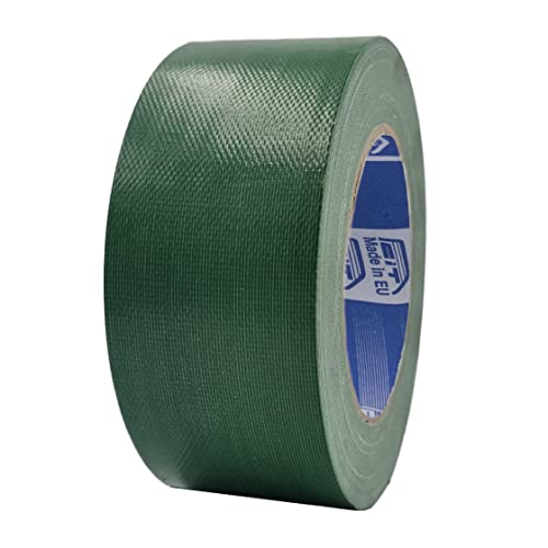 ACIT Super 50 mm x 25 M, verstärktes Gewebeband, Duct Tape, amerikanisches Gewebeband: Reparaturen, Befestigung und Verpackung mit hoher Dichtheit (Grün) von ACIT