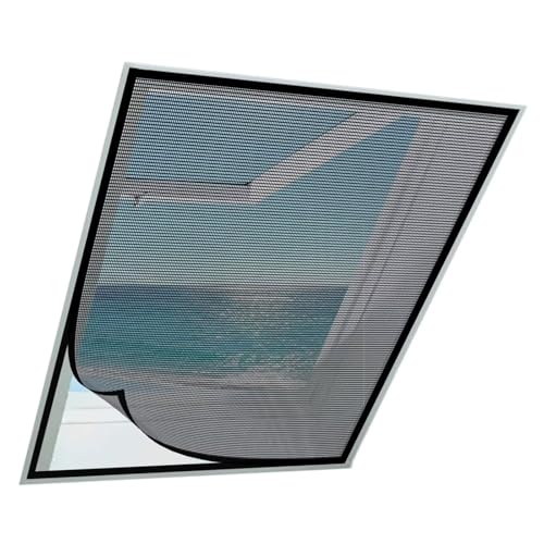 Fenstergitter Insektenschutz, Schwarz 80x160cm Zusammenklappbar Fliegengitter für Fenster Und TüRen, Selbstklebend Klebeband, für Balkonfenster Terrassenfenster Schlafzimmer Fenstergitter Insektenschutz, Schwarz 80x160cm Zusammenklappbar Fliegengitter für Fenster Und TüRen, Selbstklebend Klebeband, für Balkonfenster Terrassenfenster Schlafzimmer von ACJSDGL