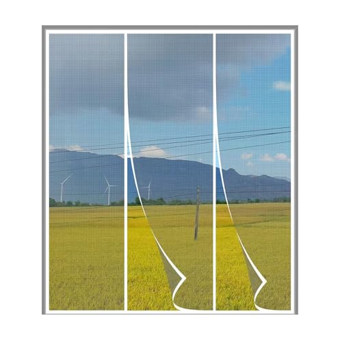 Magnet Fliegengitter TüR, Insektenschutz BalkontüR FliegengittertüR Ohne Bohren, Doppelte öFfnung Moskitonetz TüR FüR BalkontüRen, FenstertüRen, TerrassentüRen 165x200cm Weiß Magnet Fliegengitter TüR, Insektenschutz BalkontüR FliegengittertüR Ohne Bohren, Doppelte öFfnung Moskitonetz TüR FüR BalkontüRen, FenstertüRen, TerrassentüRen 165x200cm Weiß von ACJSDGL