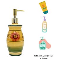 Country Sunflower Collection, Keramik Lotion/Seifenspender Für Die Küche von ACKCompany