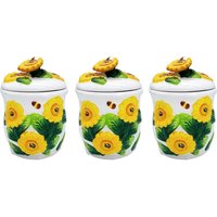 Sunflower Keramik Vorratsdose Set von ACKCompany