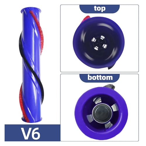 Ersatzteil for weiche Rollenbürsten for Teppiche, kompatibel mit Dyson V6 V8 V10 V11, Ersatzzubehör for Staubsauger(V6 Carpet Brushroll) von ACLLDOXTQ
