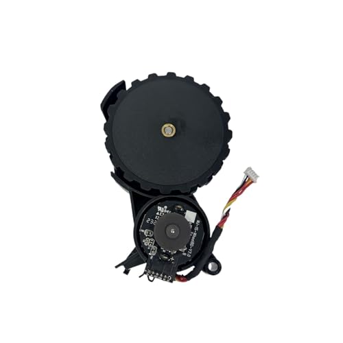 Ersatzteile for Räder in schwarzer Farbe, kompatibel mit ROIDMI EVE CC, Staubsaugerzubehör(R) von ACLLDOXTQ