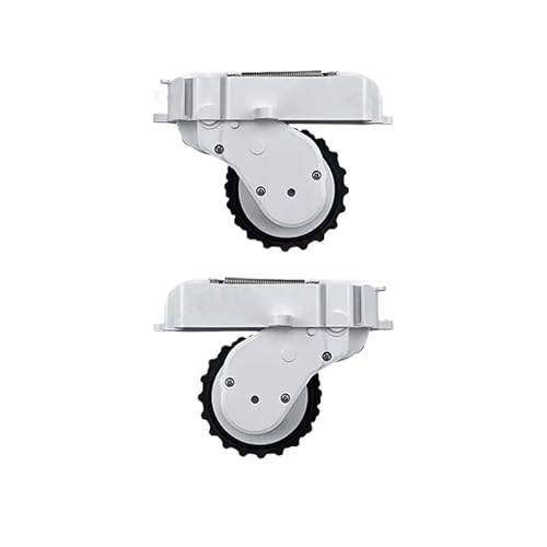 Räder, Kompatibel for Xiaomi STYTJ02YM 3C 2S S10 B106GL B106CN, Laufrad Staubsauger Zubehör(White L+r) von ACLLDOXTQ