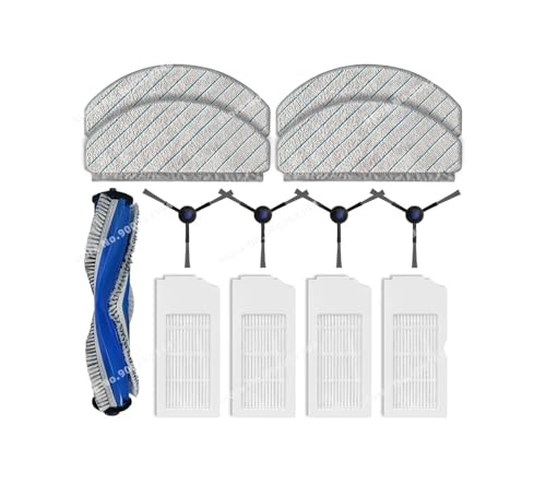 Wichtigsten Seite Pinsel Filter Mopp Tuch Teile, Kompatibel for ECOVACS DEBOT N20 / N20 PLUS / N20 PRO PLUS, staubsauger zubehör(13PCS) von ACLLDOXTQ