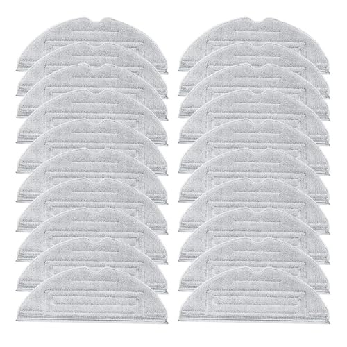 Wischtuch, kompatibel mit Roborock S8 S8+ / S7 S7+ S7 Max Ultra S7 MaxV S7 MaxV Plus S7 MaxV Ultra, Ersatzteile for Roboterstaubsauger-Wischpads(20pcs) von ACLLDOXTQ