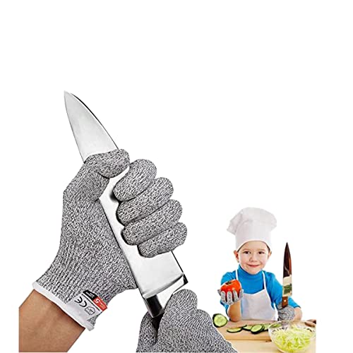 ACMEDE2 Paar Schnitzhandschuh Kinder, Schnittfeste handschuhe Kinder mit Level 5 Schutz, Schnitzmesser Kinder Arbeitshandschuhe für 5-7 Jährige, 8-11 Jährige, 12-15 Jährige ACMEDE2 Paar Schnitzhandschuh Kinder, Schnittfeste handschuhe Kinder mit Level 5 Schutz, Schnitzmesser Kinder Arbeitshandschuhe für 5-7 Jährige, 8-11 Jährige, 12-15 Jährige von ACMEDE