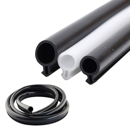Kerf Mount Bubble Weatherstrip Seal Strip, Klebstoff für schnelle Installation an Türrahmen und Fenstern, stoppt Entwürfe white-8mm/0.31in 100m/328ft von ACNMGDF