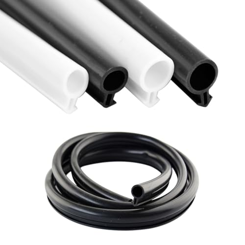 Wetterfeste Blase Glühbirne Kerf Dichtung Für Türrahmen Und Fenster, Flexible Gummi Isolationsband Für Alle Jahreszeiten white-9mm/0.35in 50m/164ft von ACNMGDF