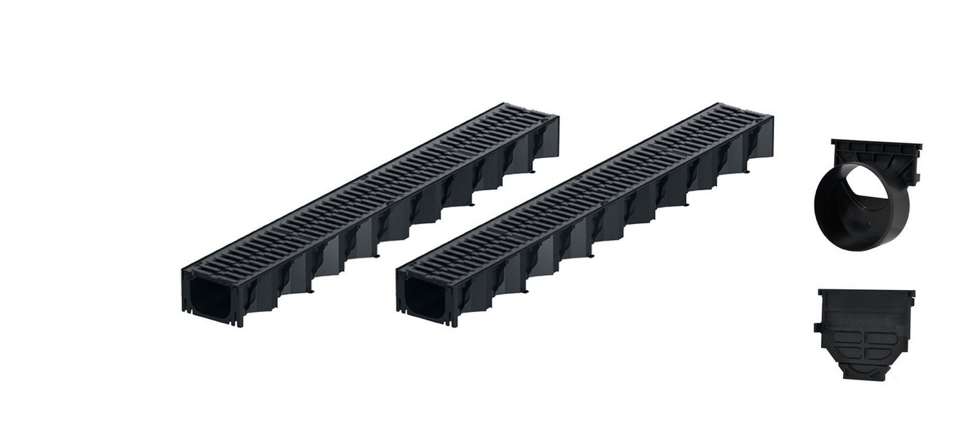 ACO Severin Ahlmann GmbH & Co. KG Entwässerungsrinne 2x1m Hexaline 2.0 Entwässerungsrinne + 2 Gussroste 50cm + Ablauf, 8-St., horizontaler Ablauf, 2 Stk. Gussroste á 50cm ACO Severin Ahlmann GmbH & Co. KG Entwässerungsrinne 2x1m Hexaline 2.0 Entwässerungsrinne + 2 Gussroste 50cm + Ablauf, 8-St., horizontaler Ablauf, 2 Stk. Gussroste á 50cm von ACO Severin Ahlmann GmbH & Co. KG