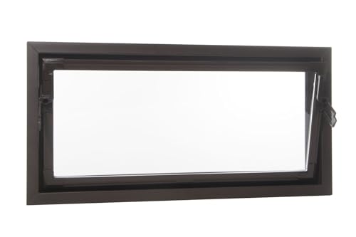 ACO 100cm Nebenraumfenster Kippfenster Einfachglas Fenster braun Kellerfenster, Größe:100 x 80 cm ACO 100cm Nebenraumfenster Kippfenster Einfachglas Fenster braun Kellerfenster, Größe:100 x 80 cm von ACO