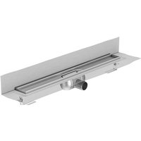 ACO ShowerDrain C, Rinnenkörper, 118,5 cm, Einbauhöhe Oberkante Estrich: 8 – 12,8 cm, Aufkantung hinten von ACO