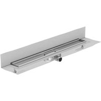 ACO ShowerDrain C, Rinnenkörper, 98,5 cm, Einbauhöhe Oberkante Estrich: 5,7 – 12,8 cm, Aufkantung hinten von ACO