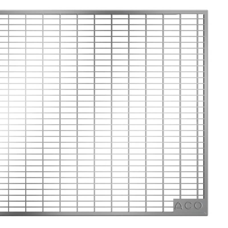 ACO Therm® Lichtschacht Abdeckrost befahrbar 125 x 40 cm - Maschenrost 30/10 mm von ACO