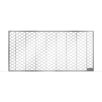 ACO - Streckmetallrost begehbar 84x40x2 von ACO