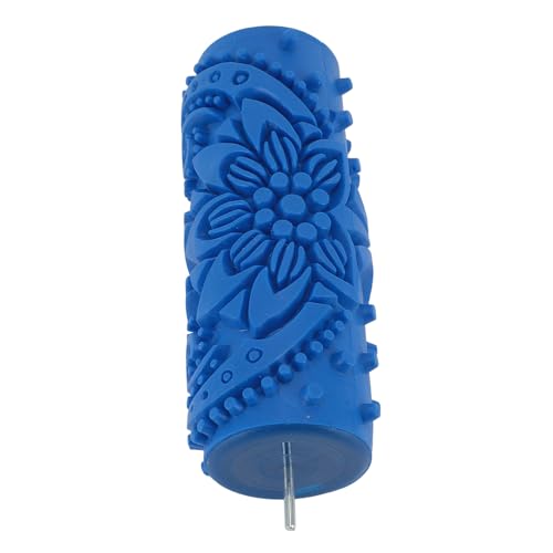 ACOGEDO Art Textur Roller 096y mit Weichem Gummi für Dekorative Präge | Multifunktional Gemusterte Farbwalze für Wände, Möbel, Schränke | Wiederverwendbar und für Verstärktes Waschwert (095y) von ACOGEDO