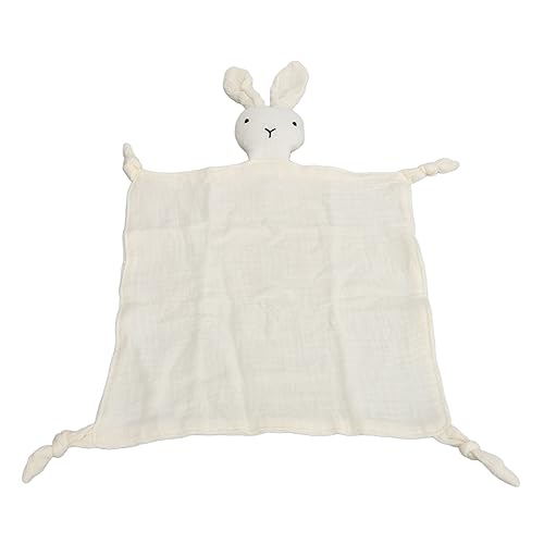 ACOGEDO Bunny Security Decke Soft Lovey Decke Doppelschicht Baumwollbaby Bettdeckel 18x18 Zoll Zum Schlafen und Spielen von ACOGEDO